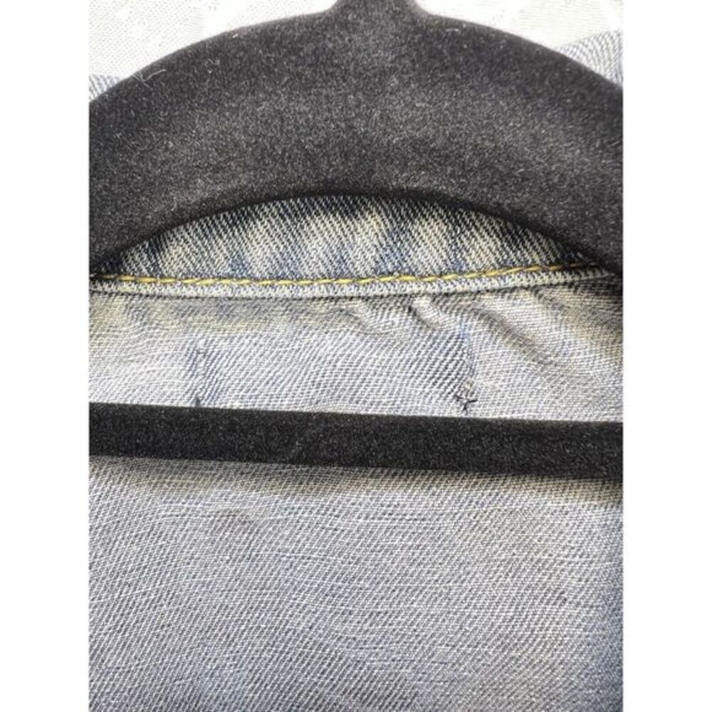 Pre-Loved - Blue Graffiti Jacket - Trendy Distressed Style - Women - See Images - Picture 11 of 17